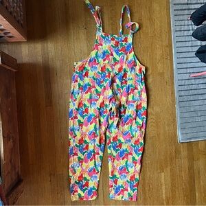 Lucy & Yak Scribble Dungarees